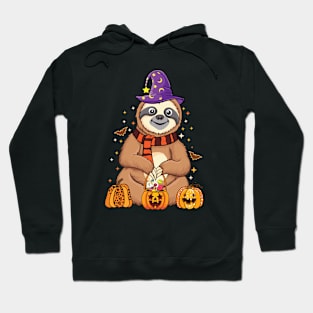 Funny animal Halloween Sloth Lovers Cute Halloween sloth Hoodie